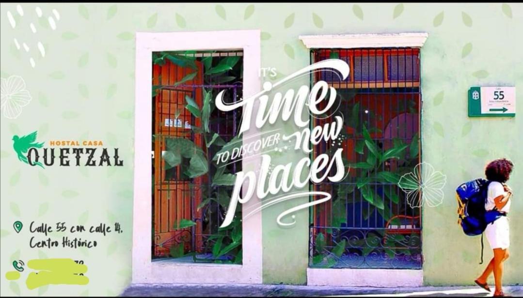 Hostel Casa Quetzal Campeche Zewnętrze zdjęcie